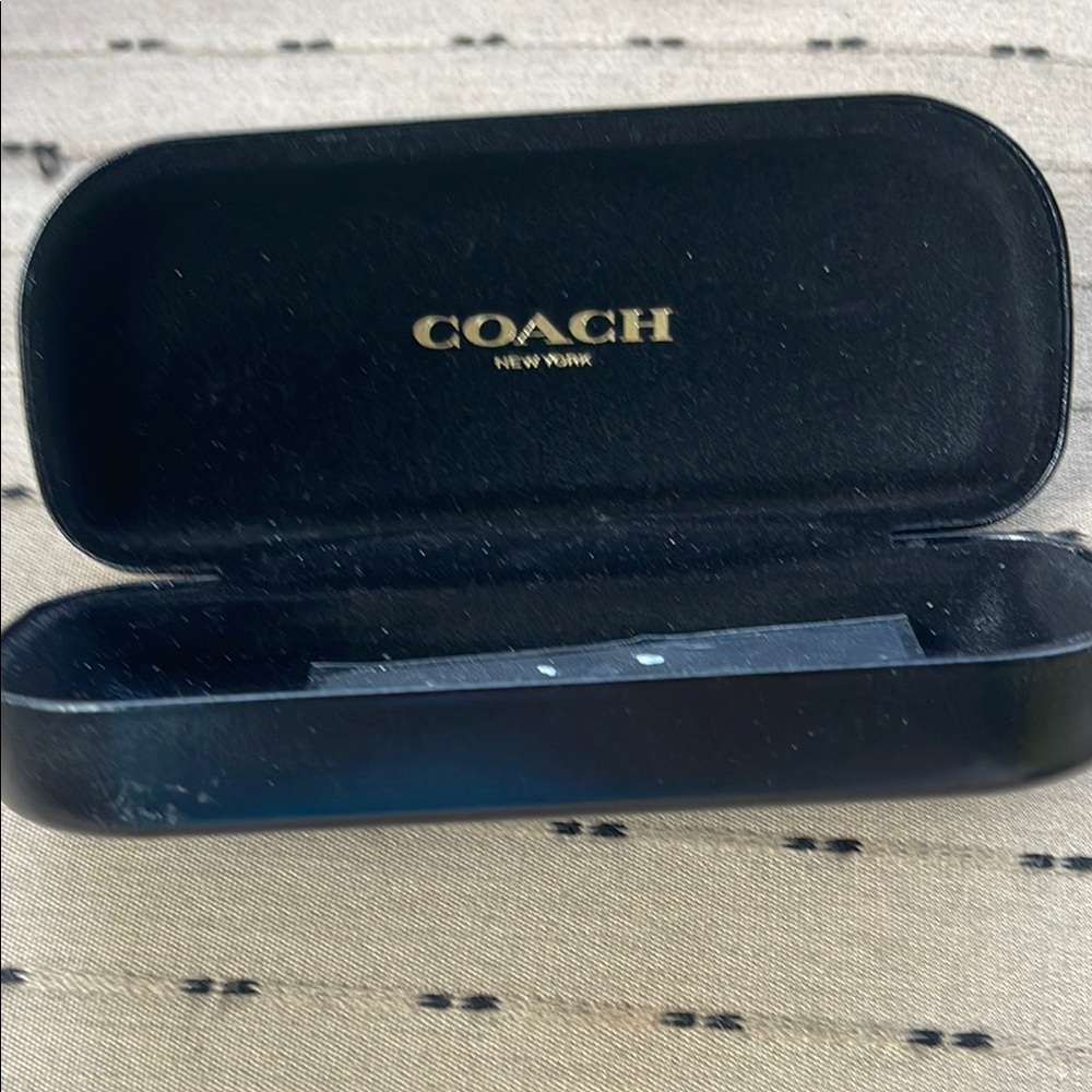 Coach Black Glasses Case